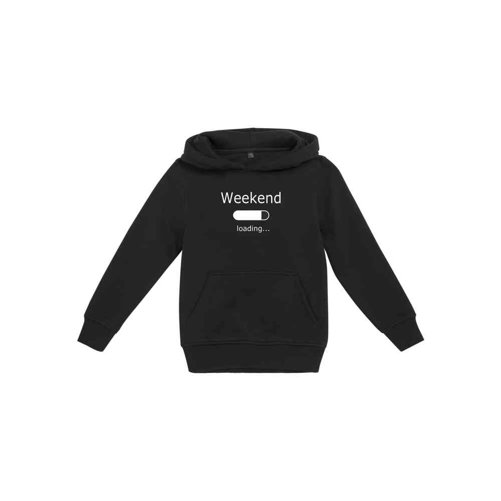 Urban Classics - Weekend Loading Kinder hoodie/trui - Kids 122/128 - Zwart